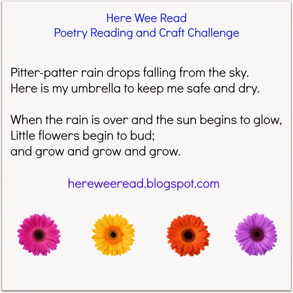 Poetry Reading and Craft Challenge for Kids: Week 2