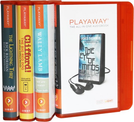Our Latest Obsession: Playaway Bookpacks!