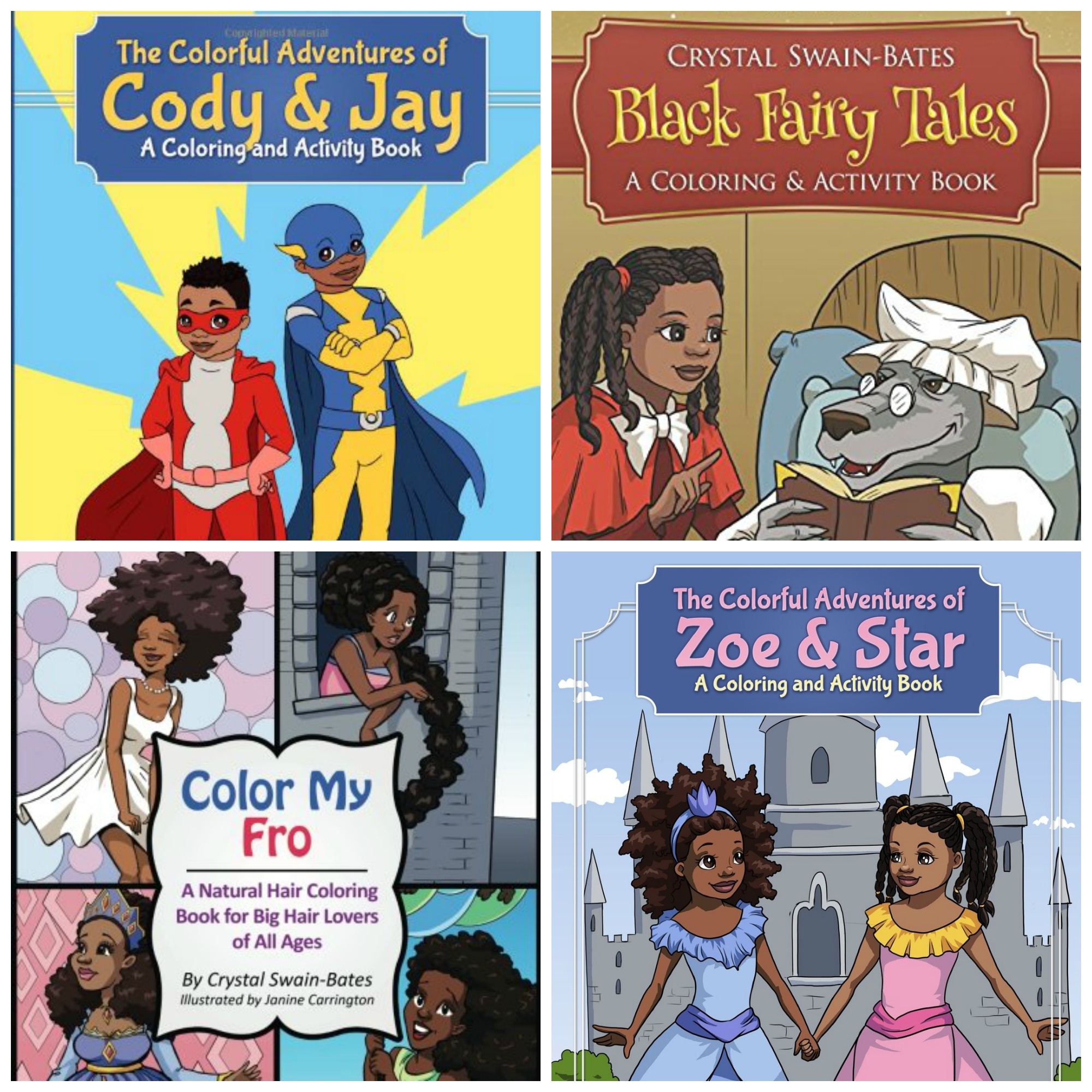 The Me I See Coloring Book: Superheroes - African American Boys & Girls  Edition: A Coloring Book for Black and Brown Children Ages 4 - 8 (The Me I   Book Series