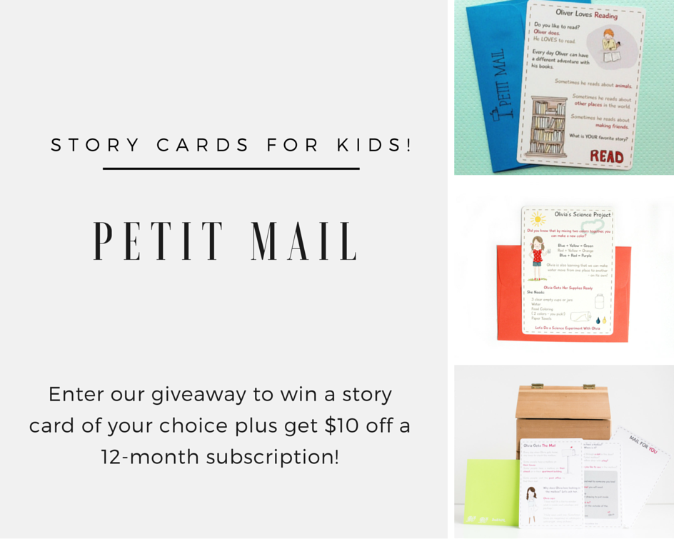 Petit Mail Story Card Subscription for Kids + Giveaway!