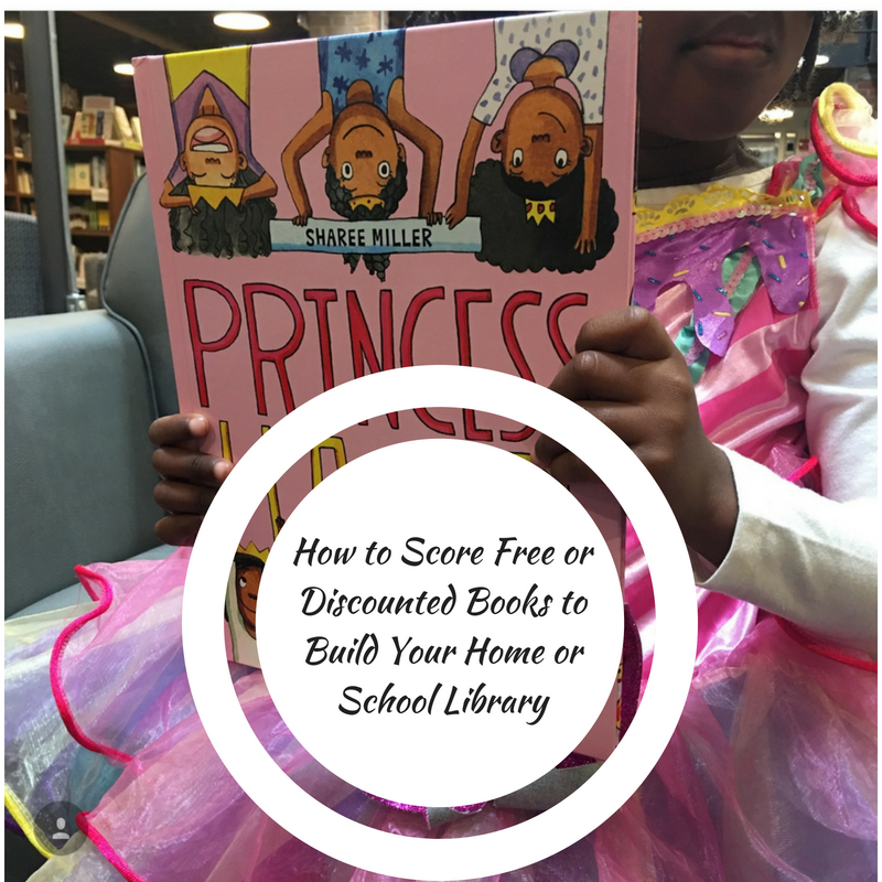 How to Score Free or Discounted Books to Build Your Home or School Library