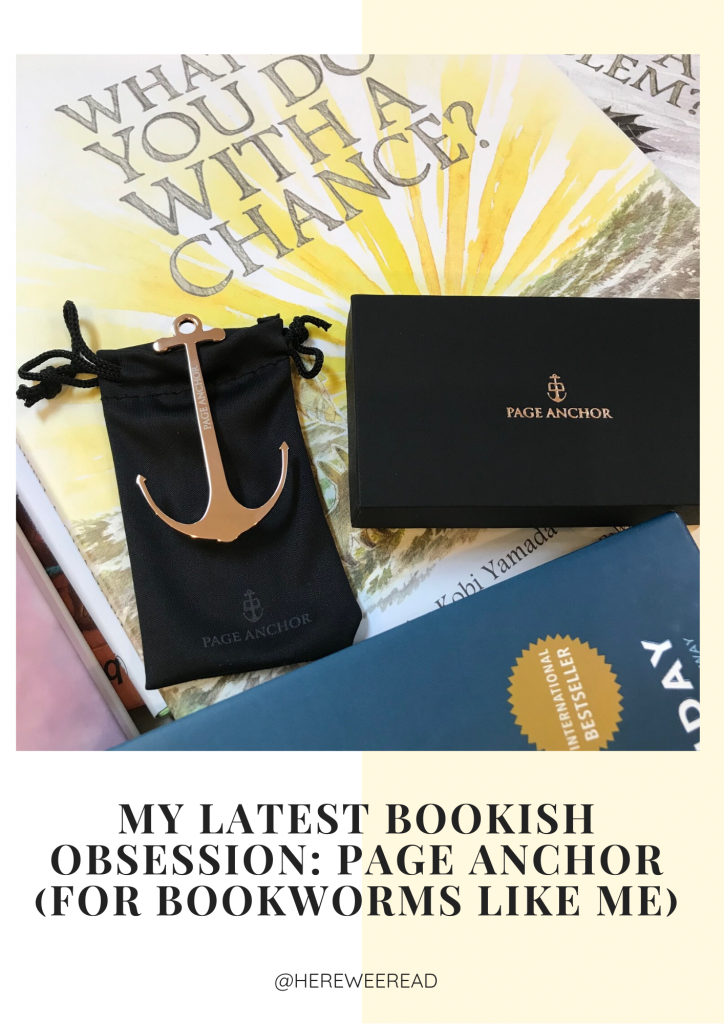 My Latest Bookish Obsession: Page Anchor (for Bookworms Like Me)