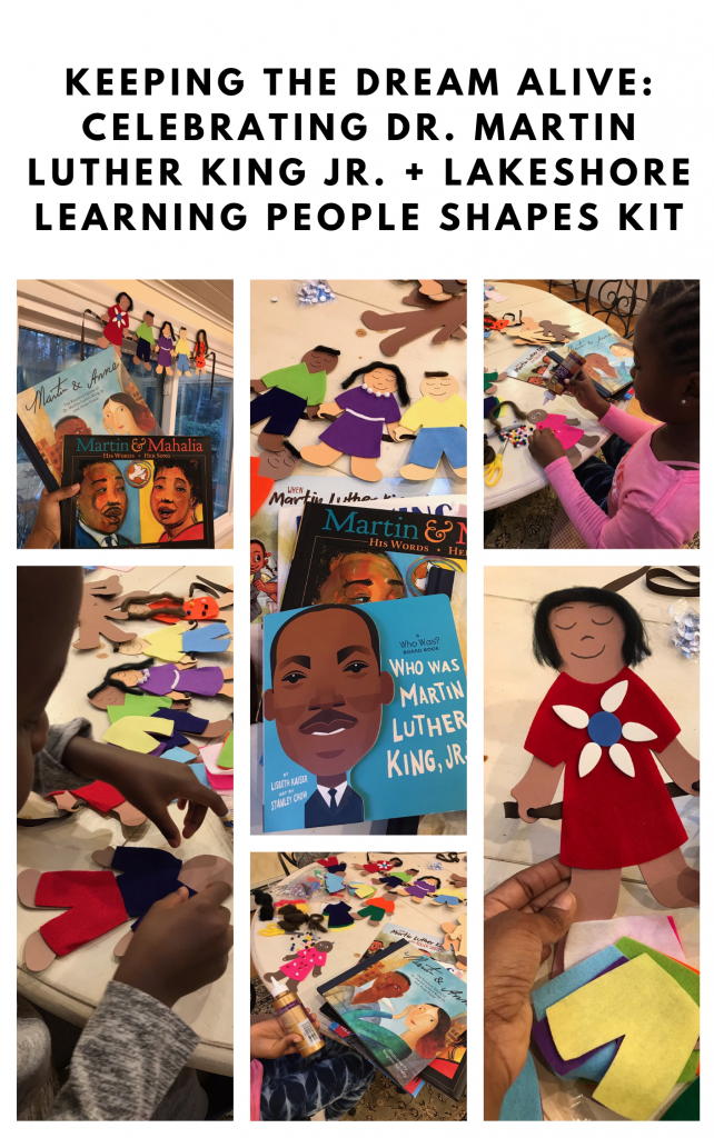Keeping the Dream Alive: Celebrating Dr. Martin Luther King Jr. + Lakeshore Learning People Shapes Kit