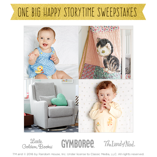 Enter to Win the Little Golden Books Sweepstakes at Gymboree!