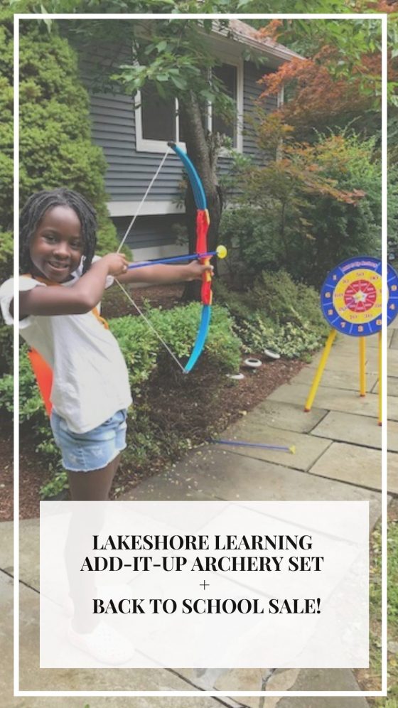 Lakeshore Learning Add-It-Up Archery Set + Back to School Sale!