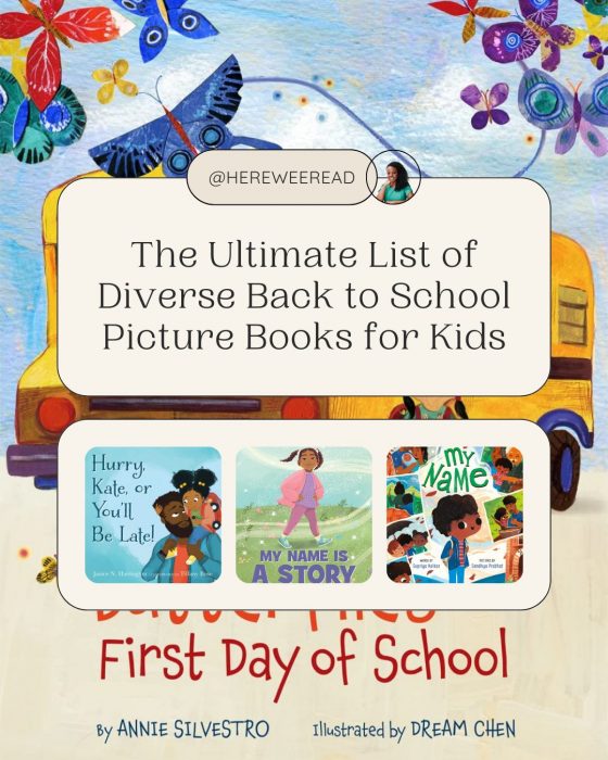The Ultimate List of Diverse Back to School Picture Books for Kids