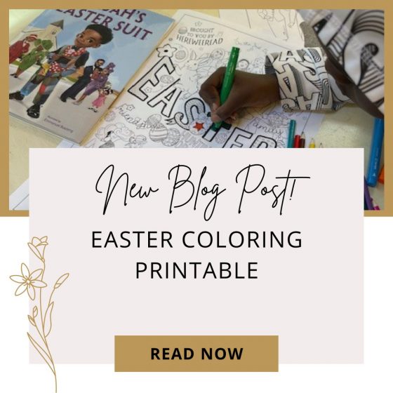 FREE Easter Coloring Printable for Kids!